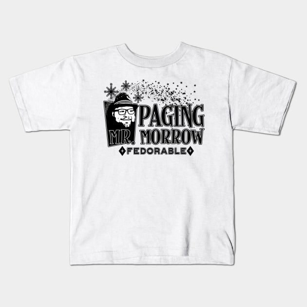 Paging Mr. Morrow Youtuber Vlogger Extraordinaire Vintage Design Kids T-Shirt by Joaddo